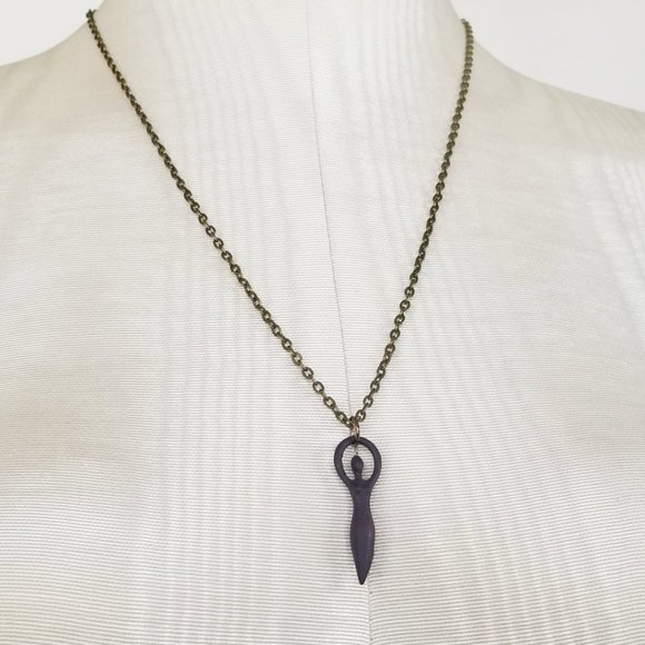 Handmade Goddess Offering Pendant Necklace - Picture 2 of 9